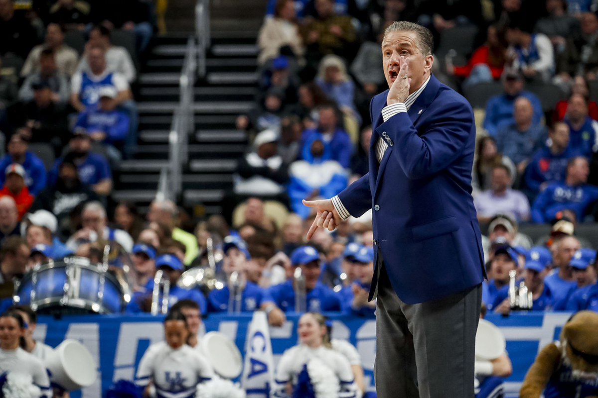 John Calipari avec Kentucky