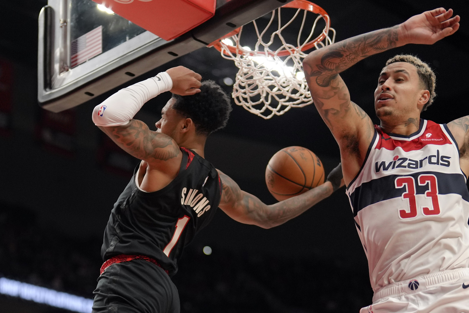 wizards blazers