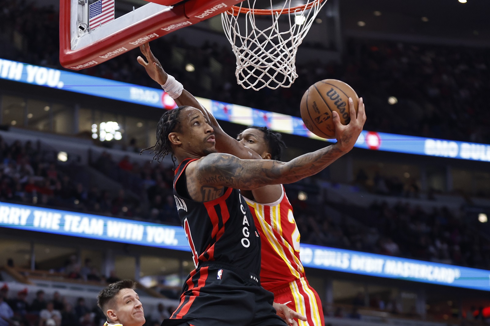 DeMar DeRozan (Bulls) contre les Hawks