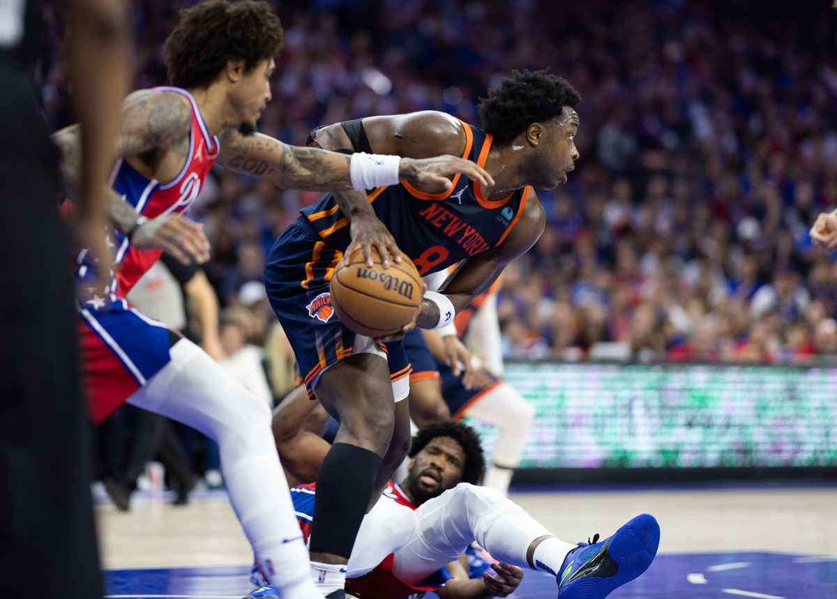 OG Anunoby et les Knicks se battent aux rebonds