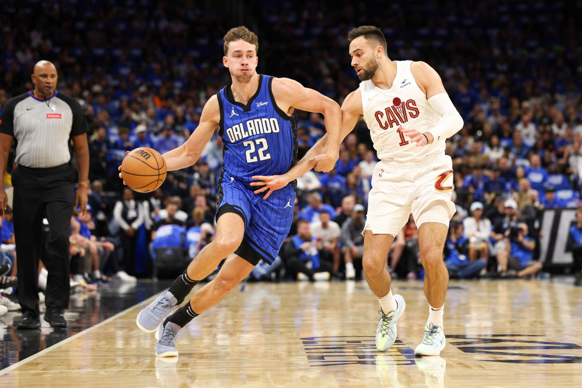 Franz Wagner, Orlando Magic, grande destaque da partida contra o Cleveland Cavaliers (Foto: Basket USA)