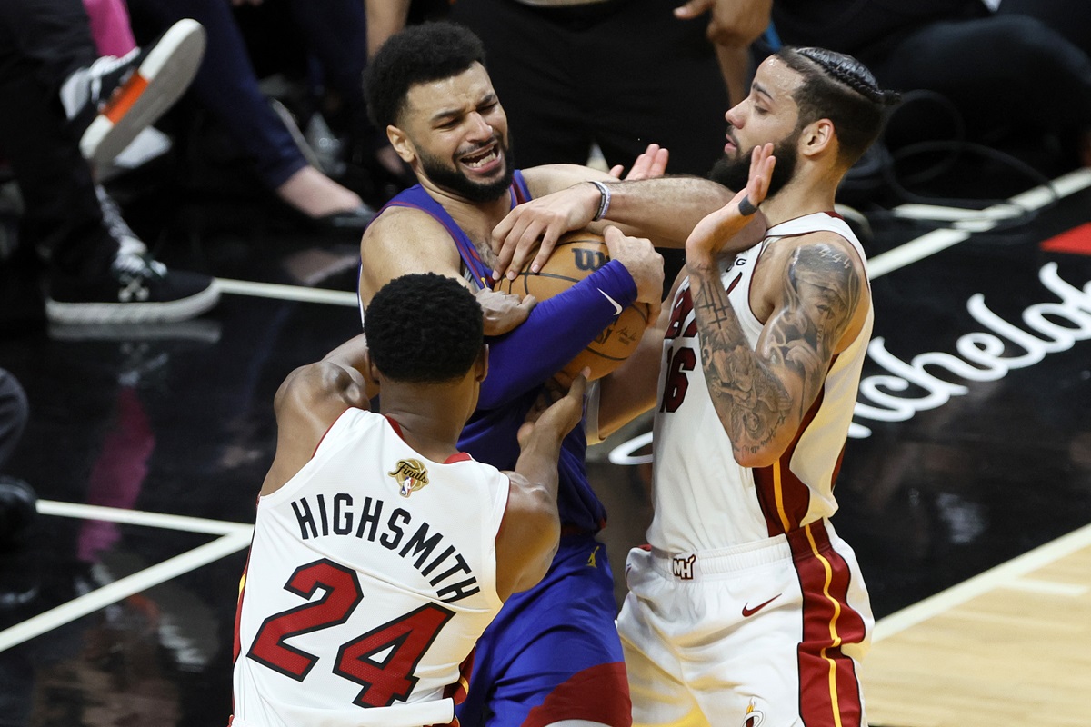 Haywood Highsmith et Caleb Martin Heat