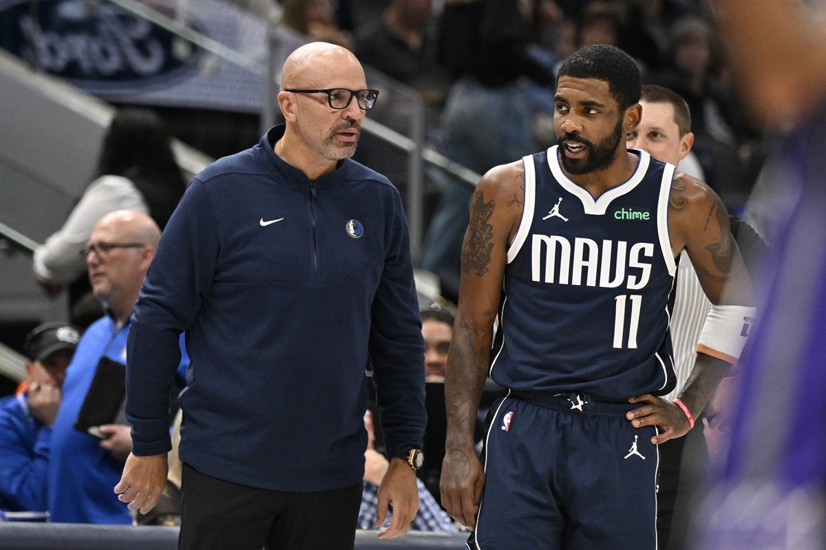 Jason Kidd et Kyrie Irving