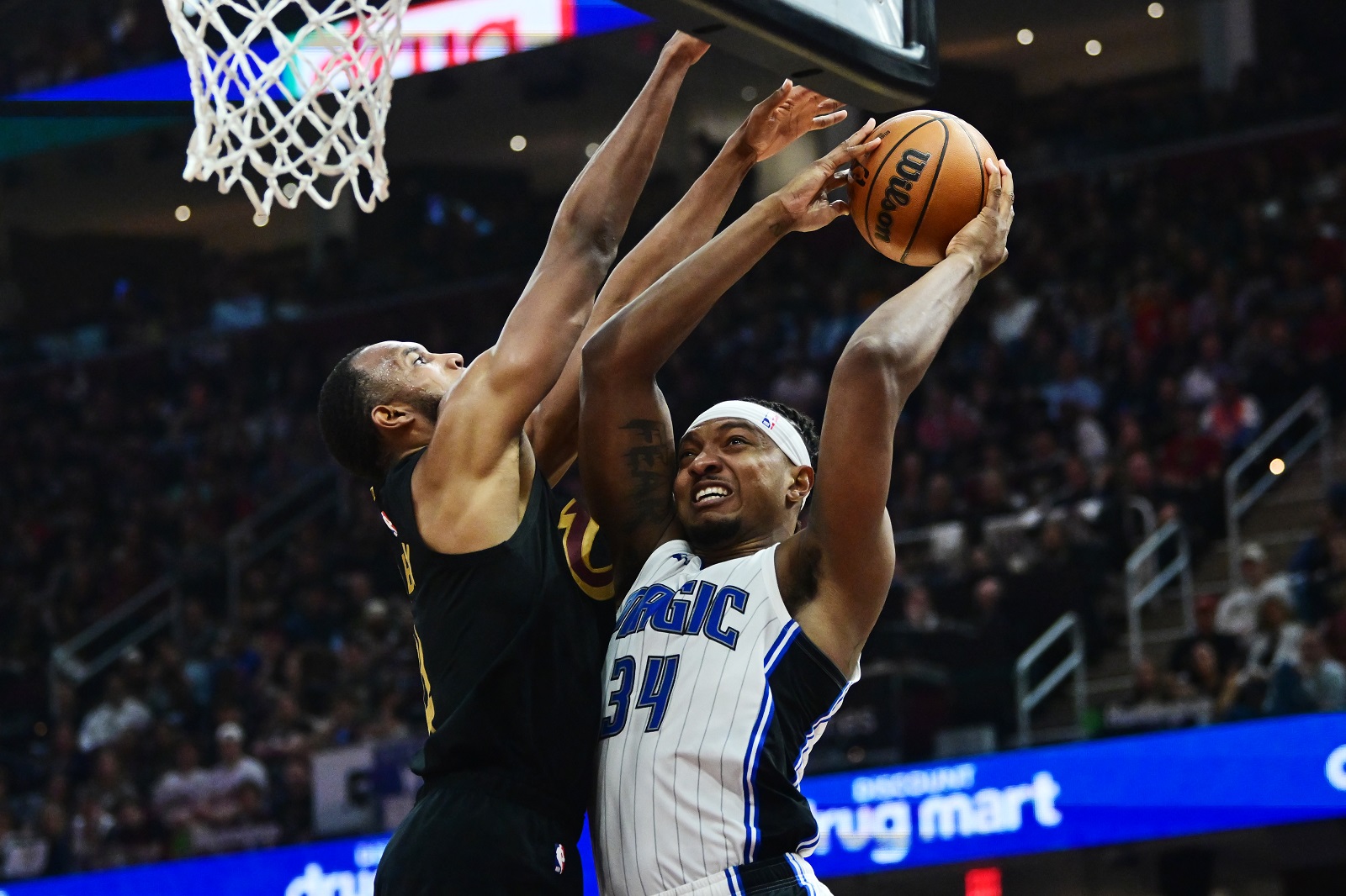 Wendell Carter Jr (Magic) lors du match 5 contre les Cavaliers