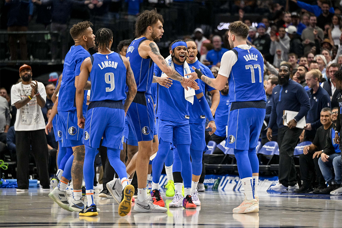 Dereck Lively II avec les Mavericks
