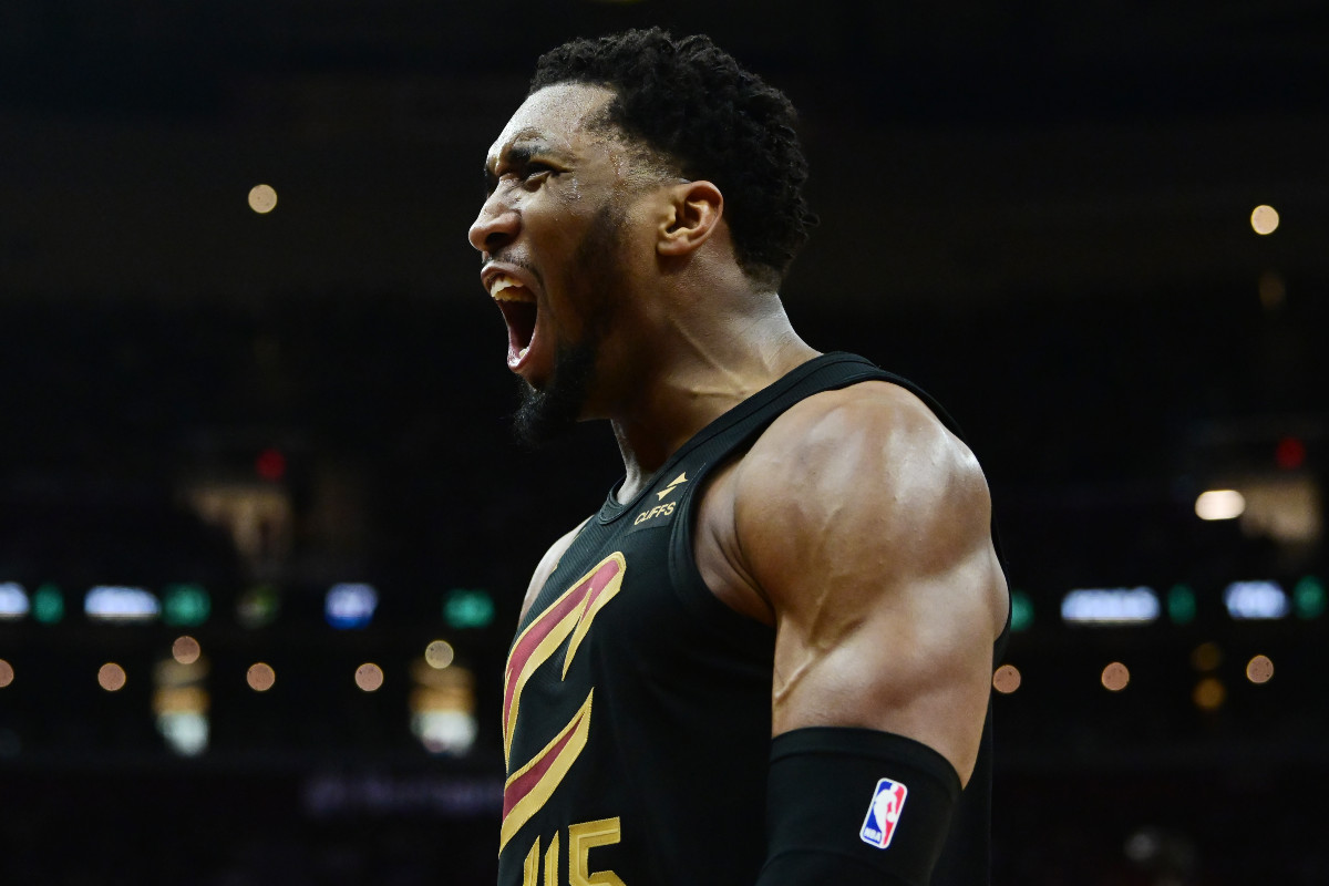 Donovan Mitchell avec les Cavaliers