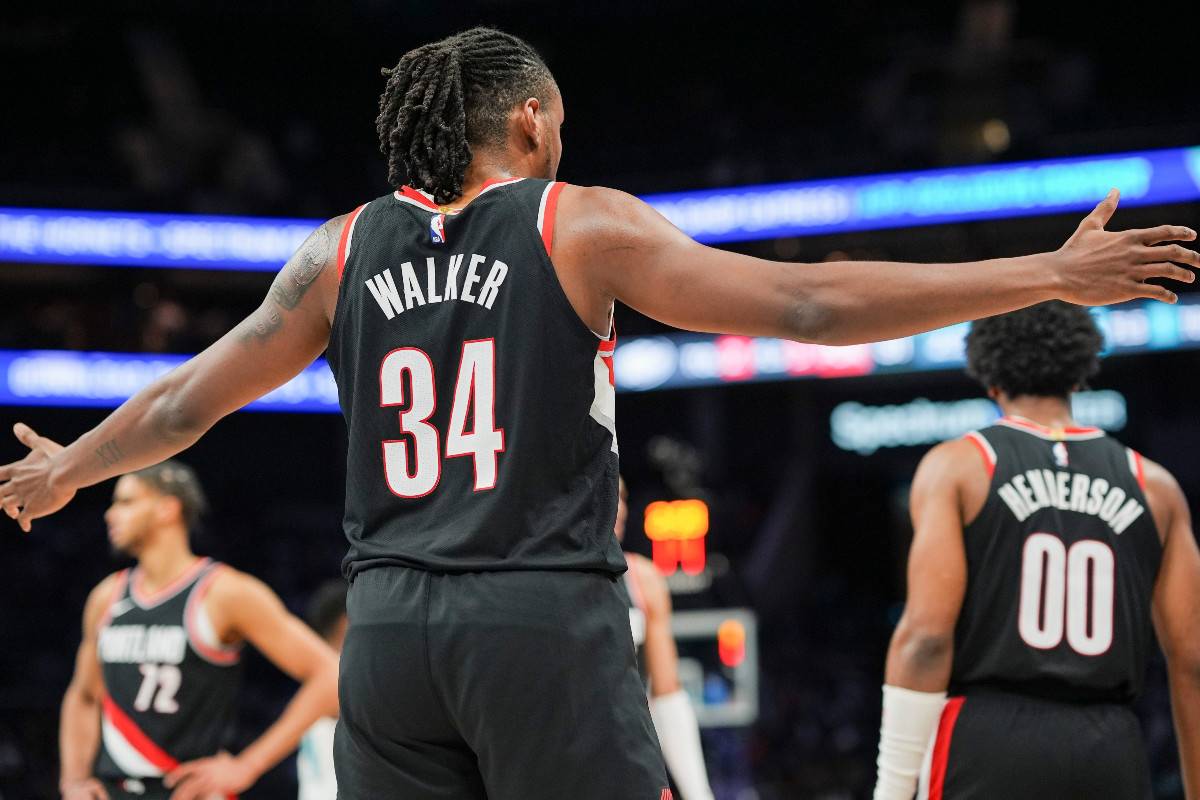 Jabari Walker avec les Blazers