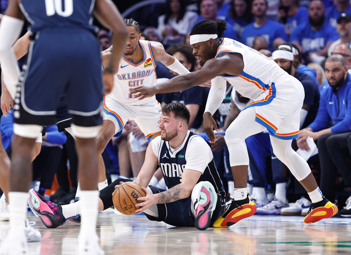 Luka Doncic face à Oklahoma City