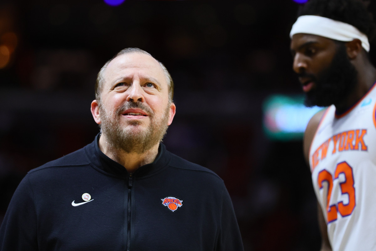 Tom Thibodeau avec les Knicks