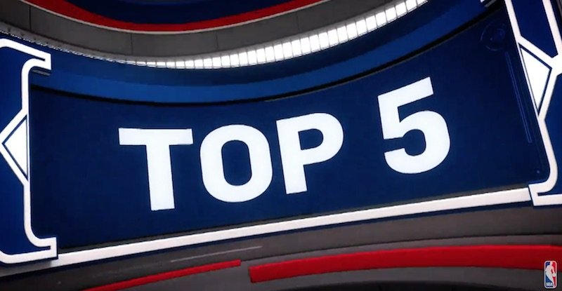 Le Top 5 de la nuit