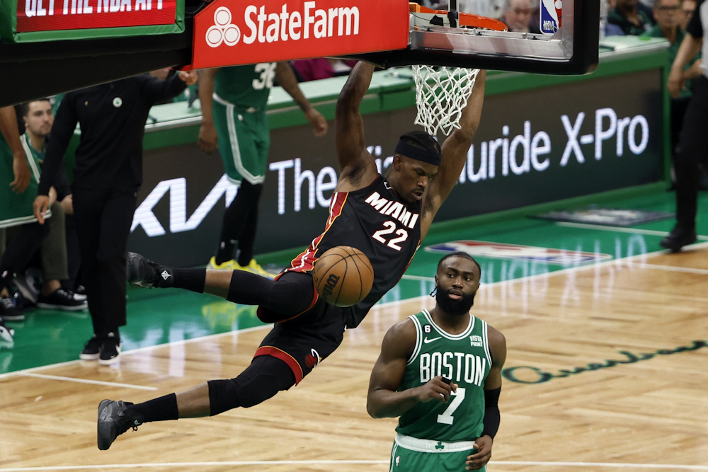 Jimmy Butler Heat - Celtics