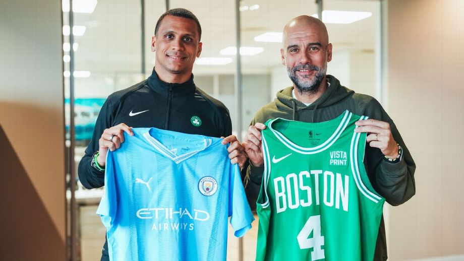 Joe Mazzulla et Pep Guardiola