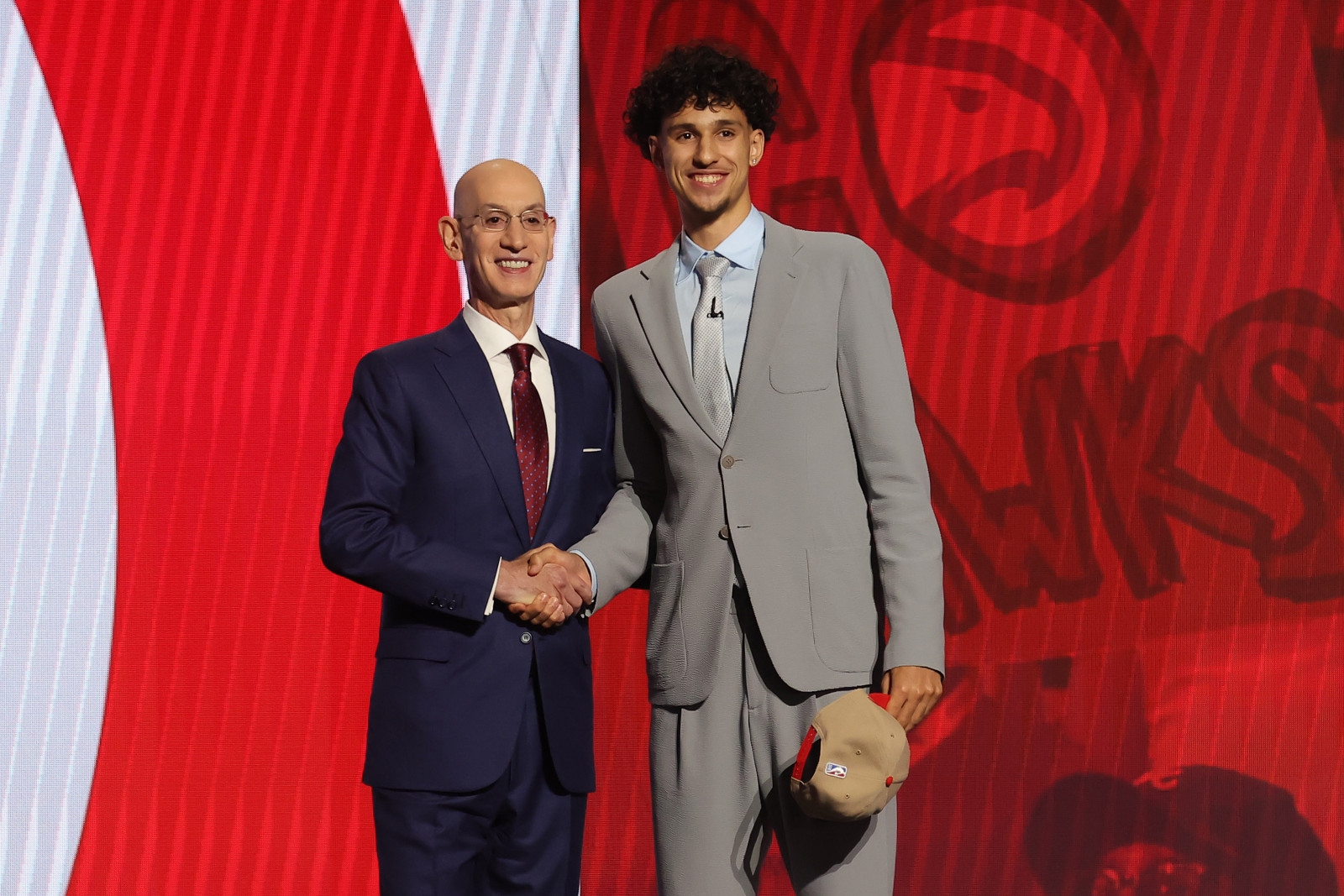 Zaccharie Risacher, premier choix de la Draft 2024