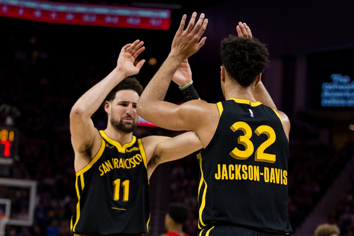 Klay Thompson Trayce Jackson-Davis