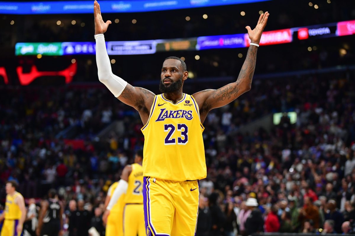 LeBron James avec les Lakers