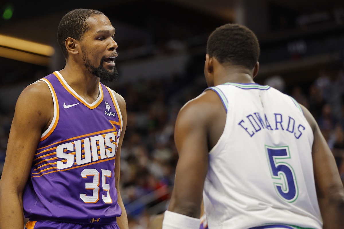 Anthony Edwards Kevin Durant