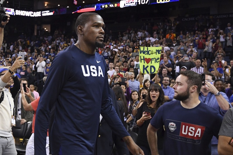Kevin Durant avec Team USA