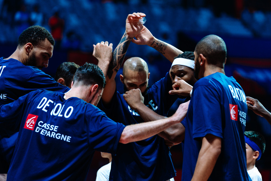 Evan Fournier en Equipe de France