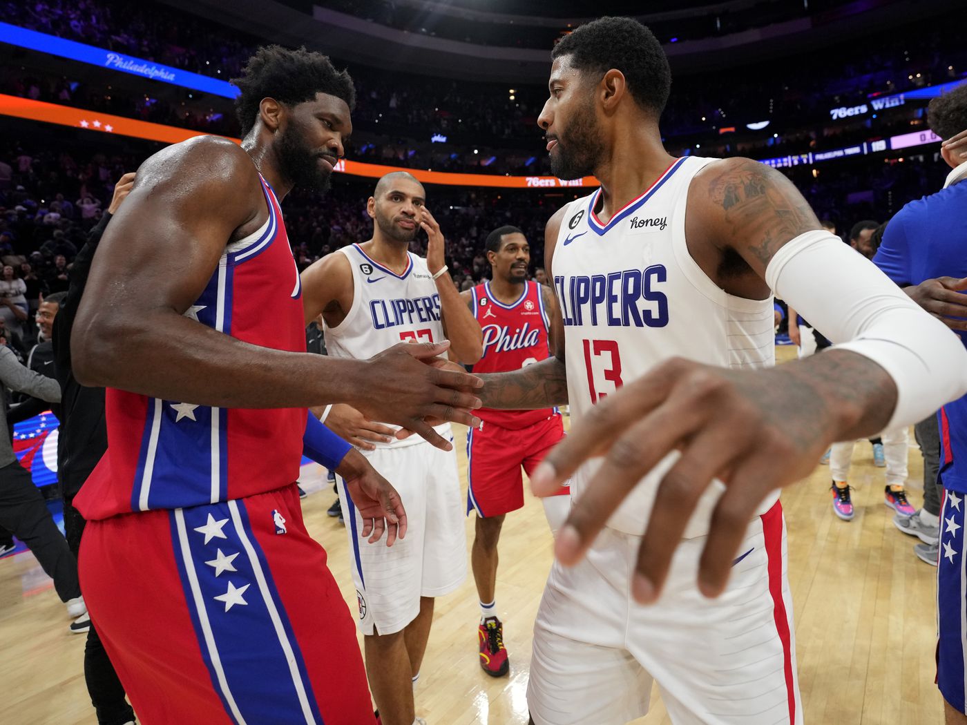 Joel Embiid Paul George