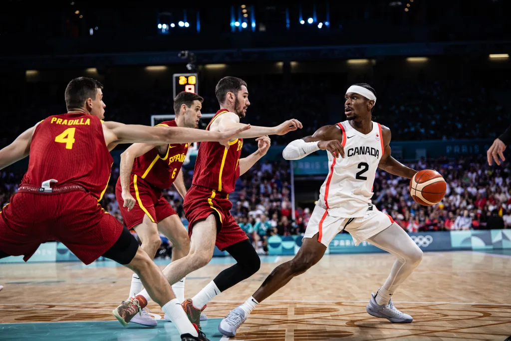 Shai Gilgeous-Alexander avec le Canada