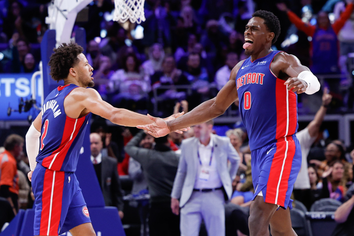 Cade Cunningham et Jalen Duren (Detroit Pistons)