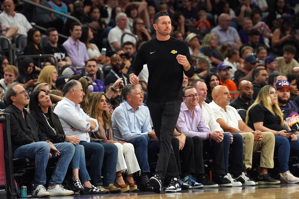 L'entraîneur des Lakers JJ Redick