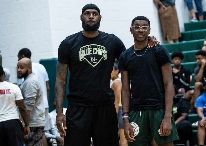 LeBron James Bryce James