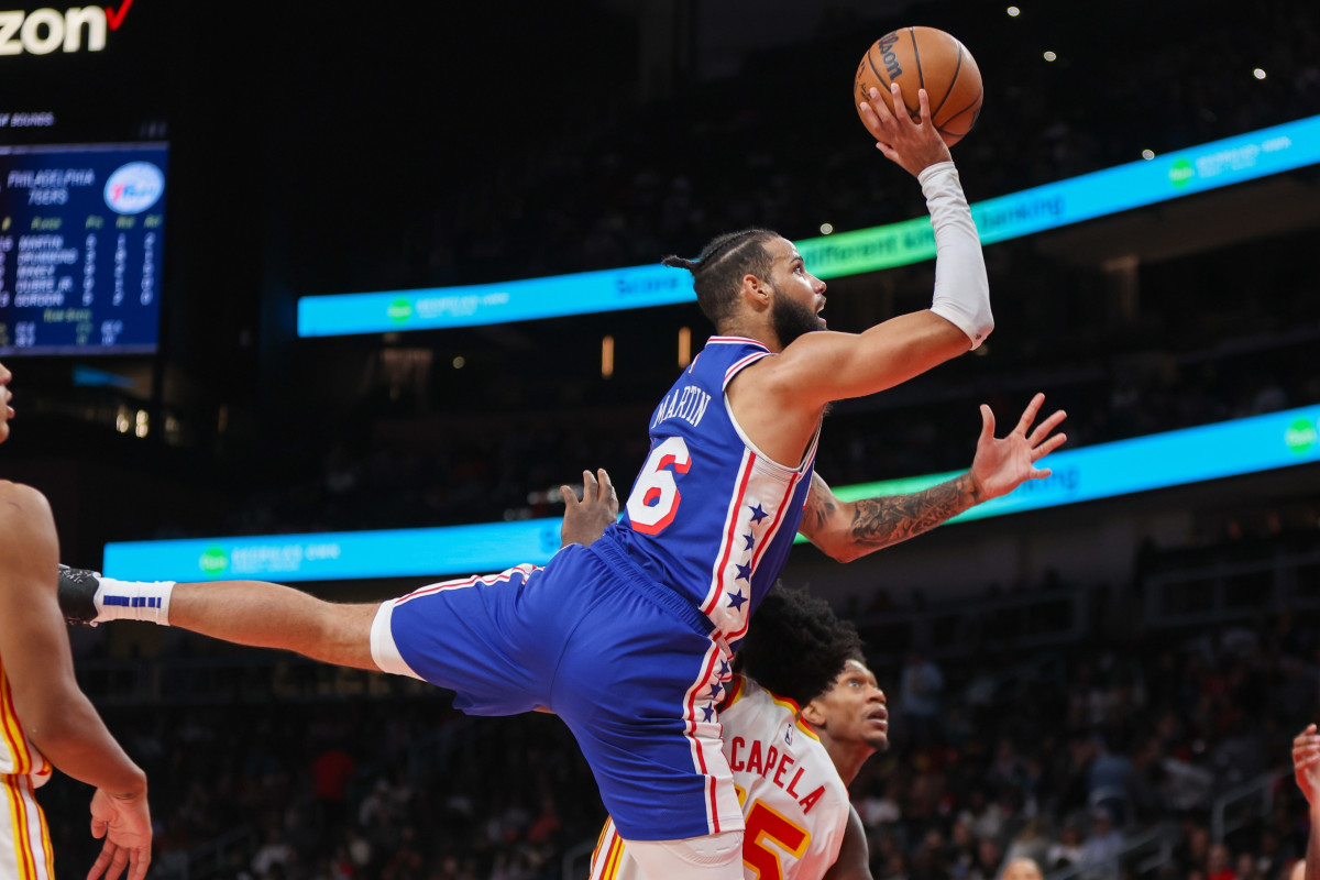 Caleb Martin avec les Sixers
