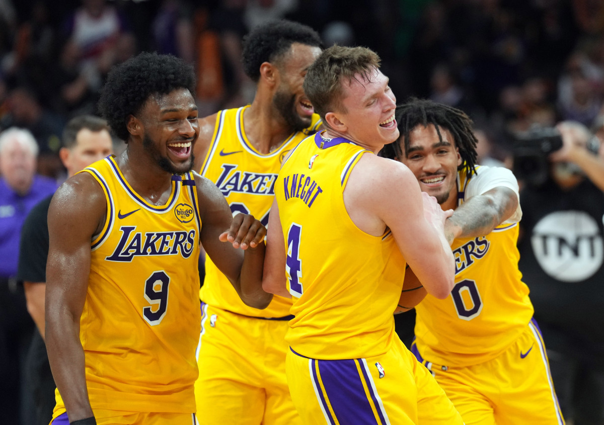 Dalton Knecht avec les Lakers