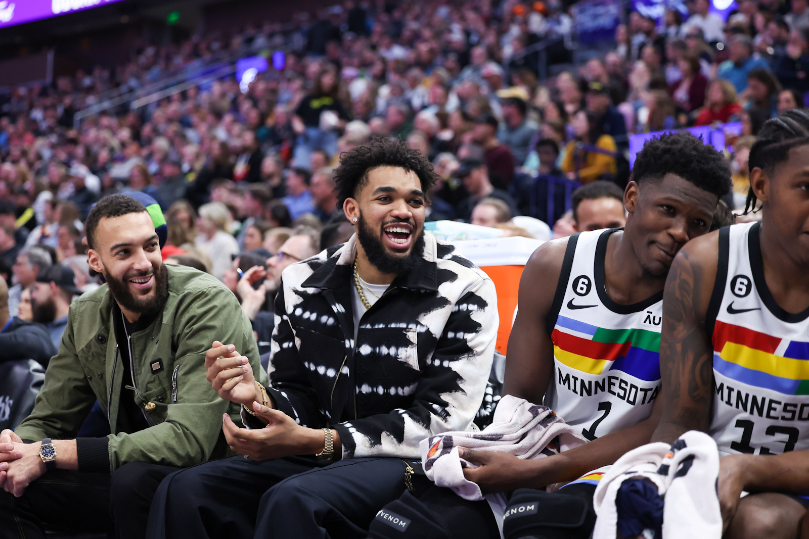 Rudy Gobert Karl-Anthony Towns Anthony Edwards