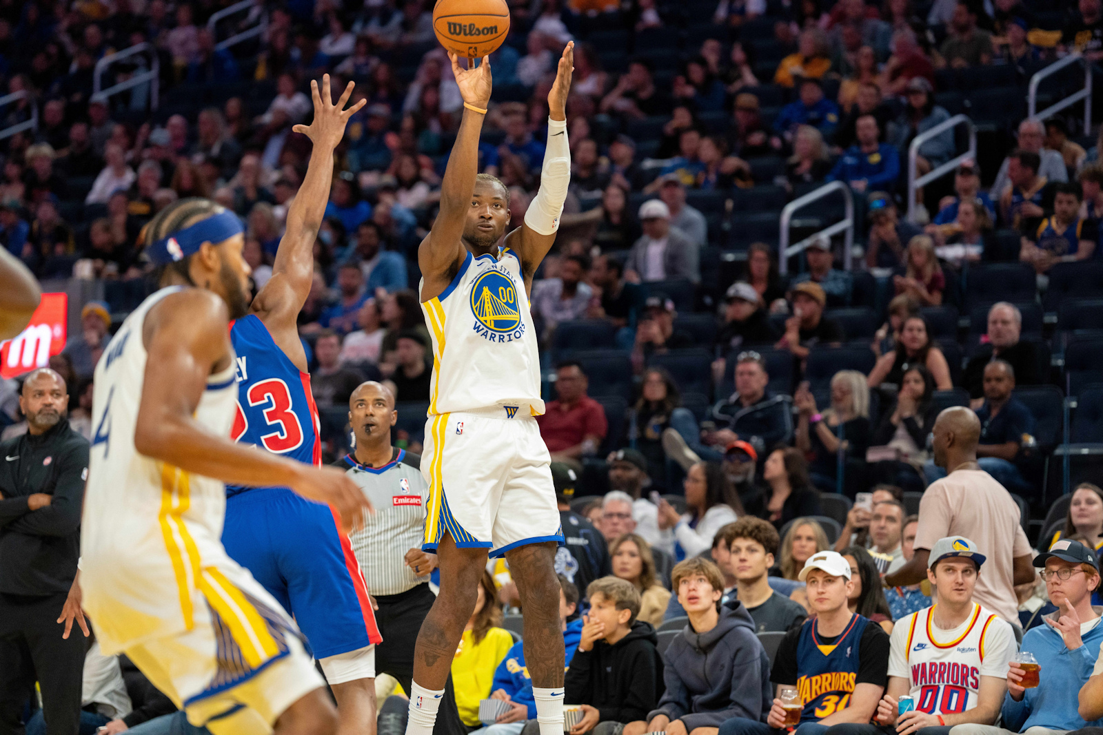 Warriors Pistons