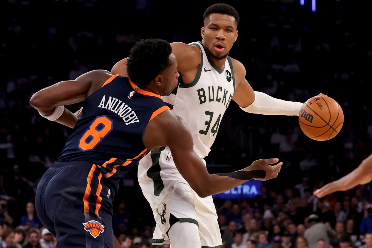 Giannis Antetokounmpo et les Bucks