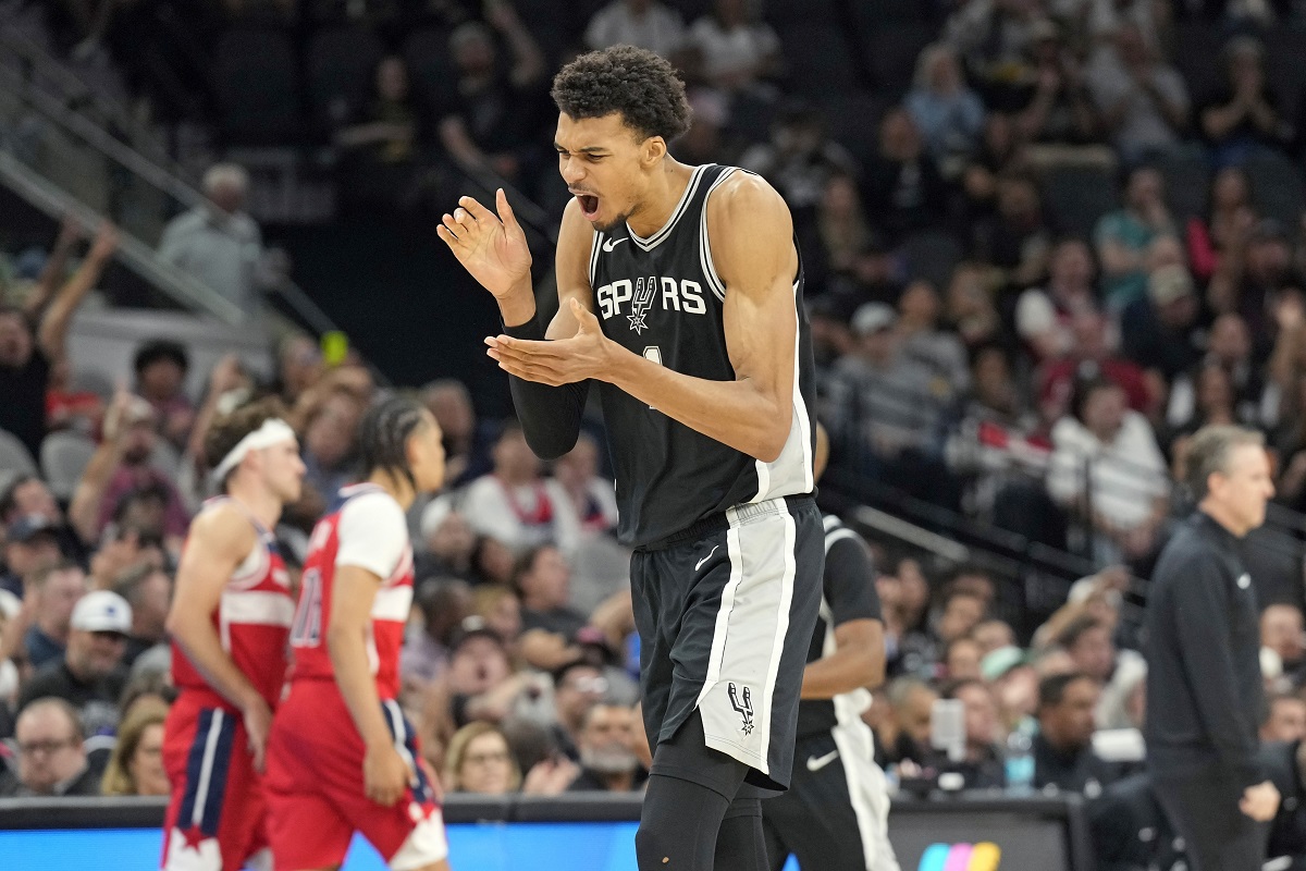 Victor Wembanyama (Spurs) contre les Wizards