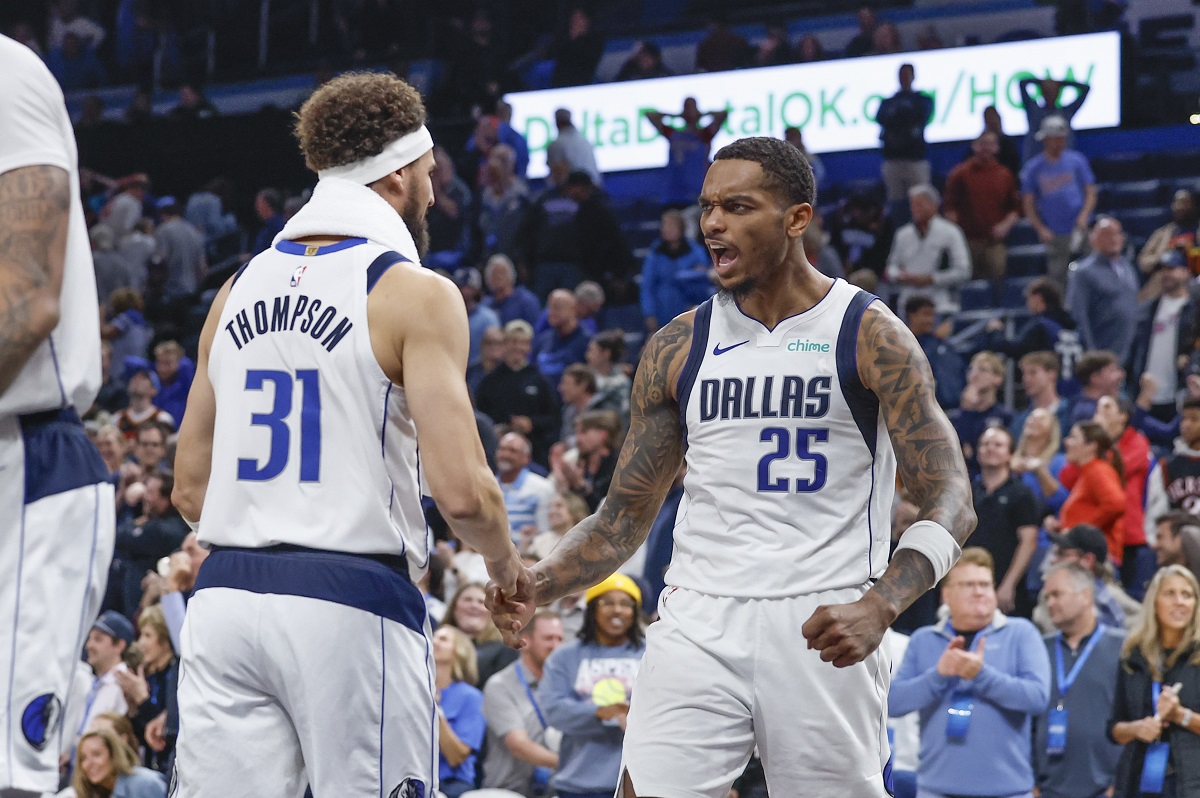 P.J. Washington (Mavericks) contre le Thunder