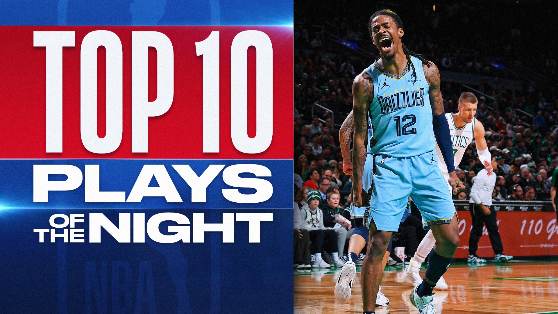 Le Top 10 de la nuit avec Ja Morant