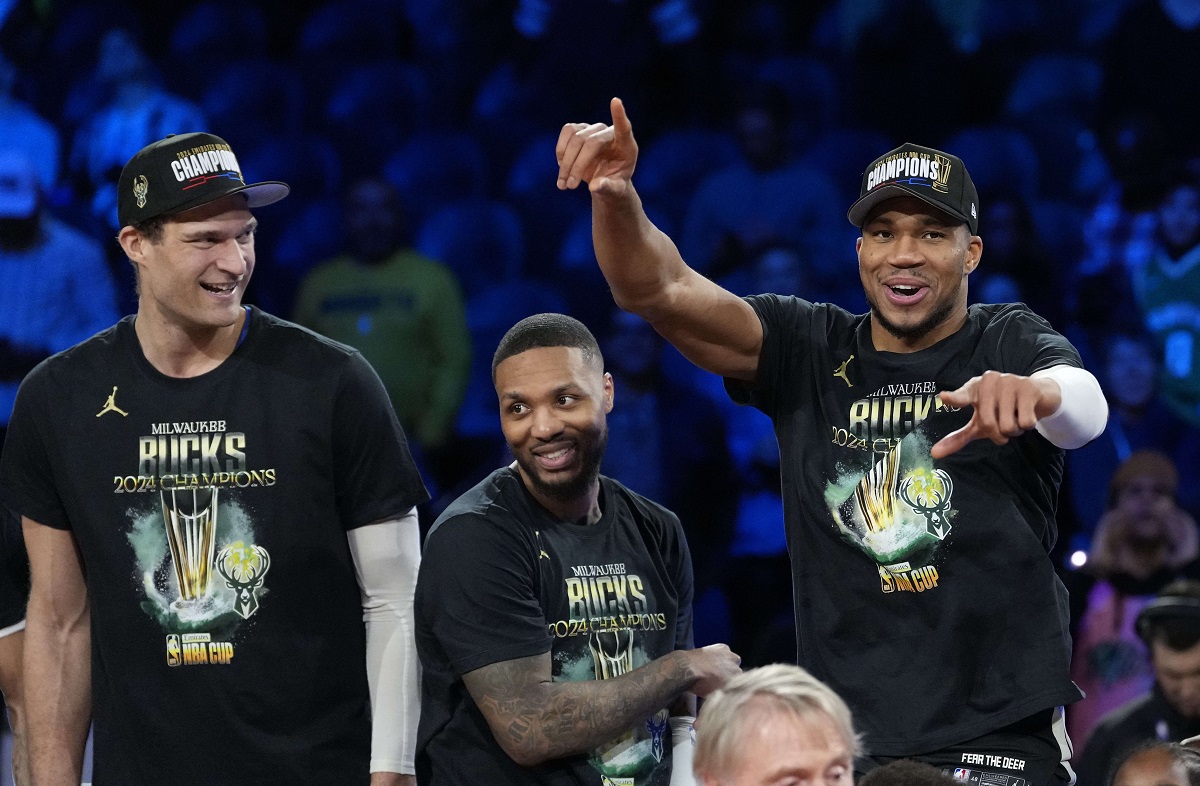 Les Milwaukee Bucks vainqueurs de la NBA Cup