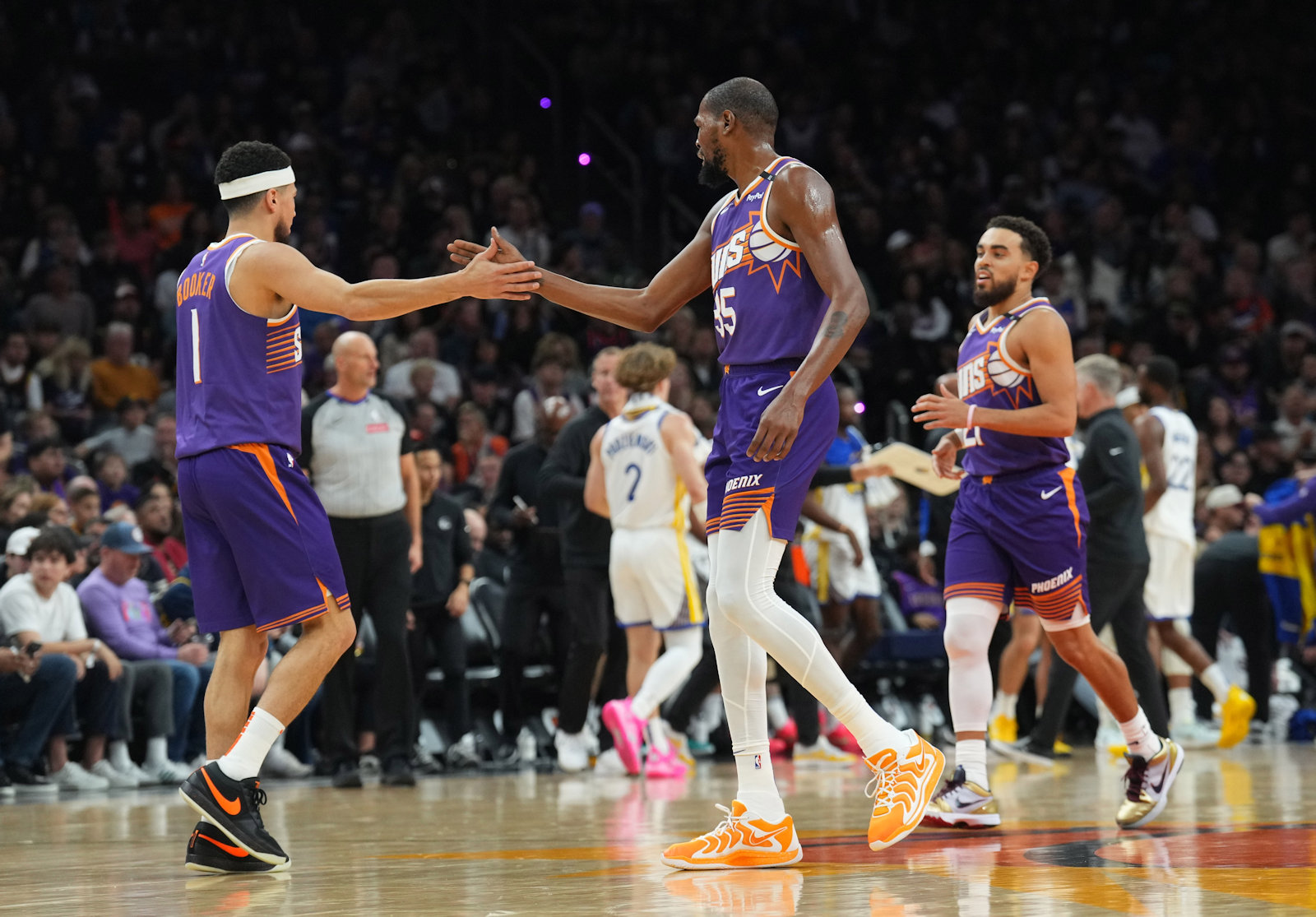 devin booker kevin durant warriors