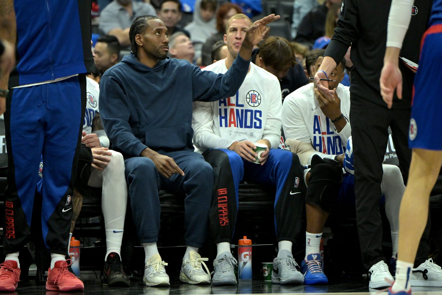 Kawhi Leonard avec les Clippers
