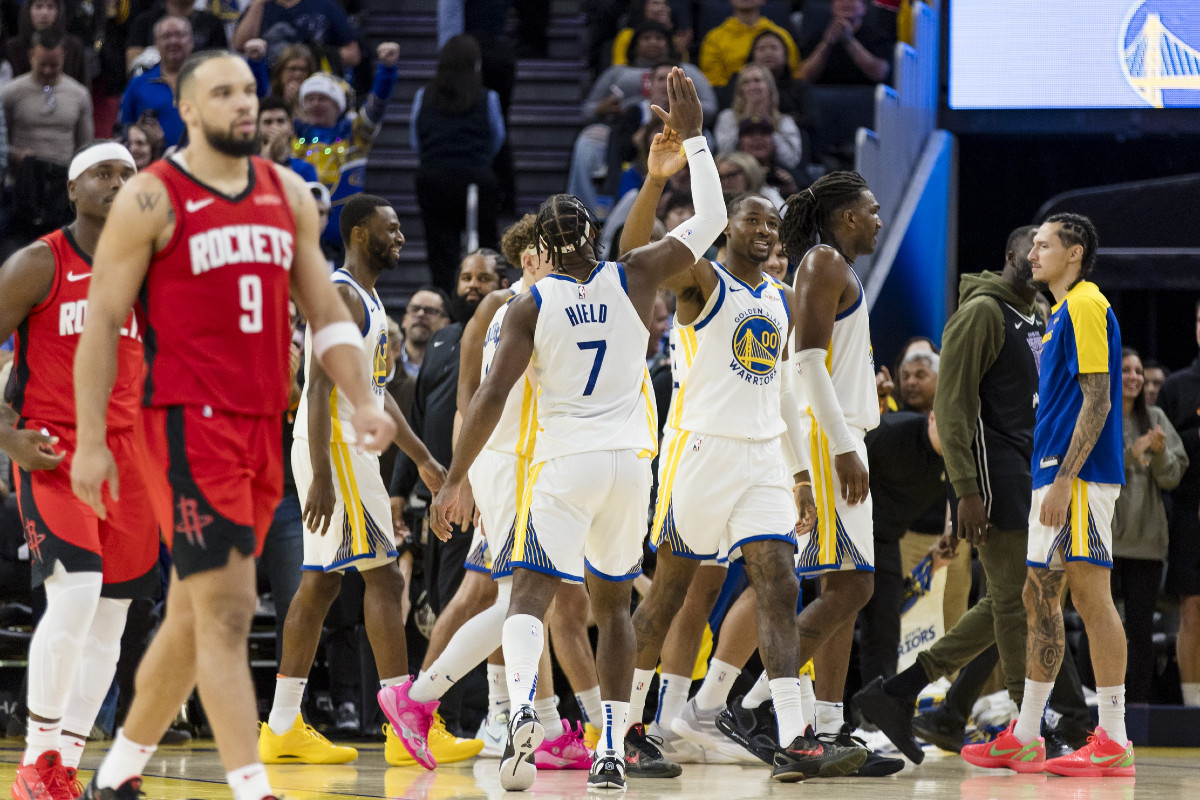 Jonathan Kuminga avec les Warriors