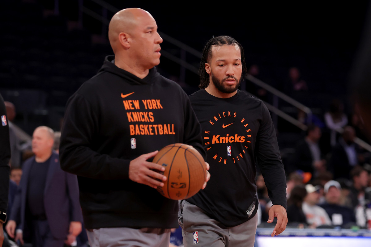Rick Brunson et son fils Jalen