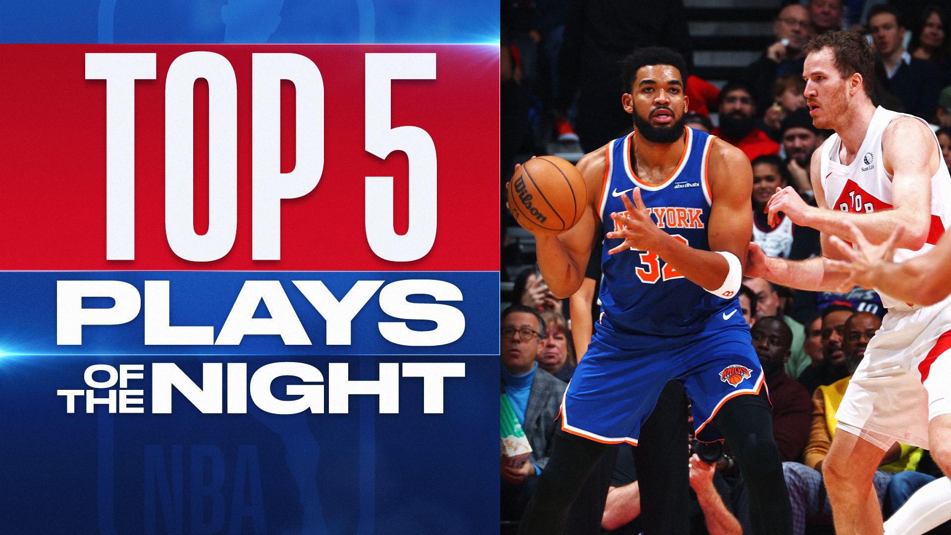 Le Top 5 de la nuit