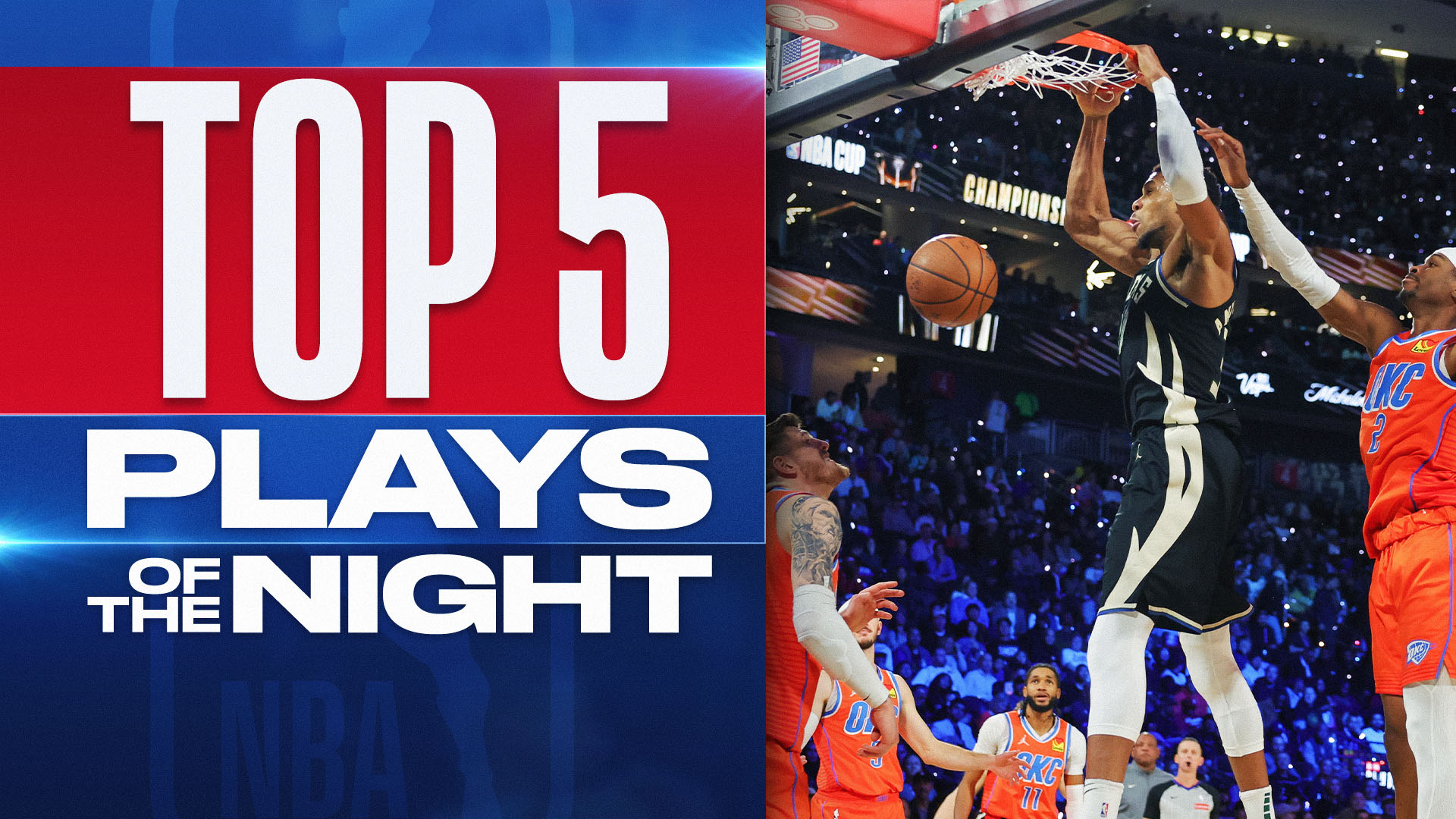 Le Top 5 de la nuit