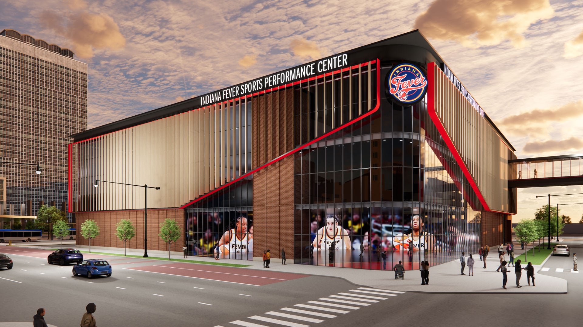 Le nouveau centre d'entraînement de l'Indiana Fever