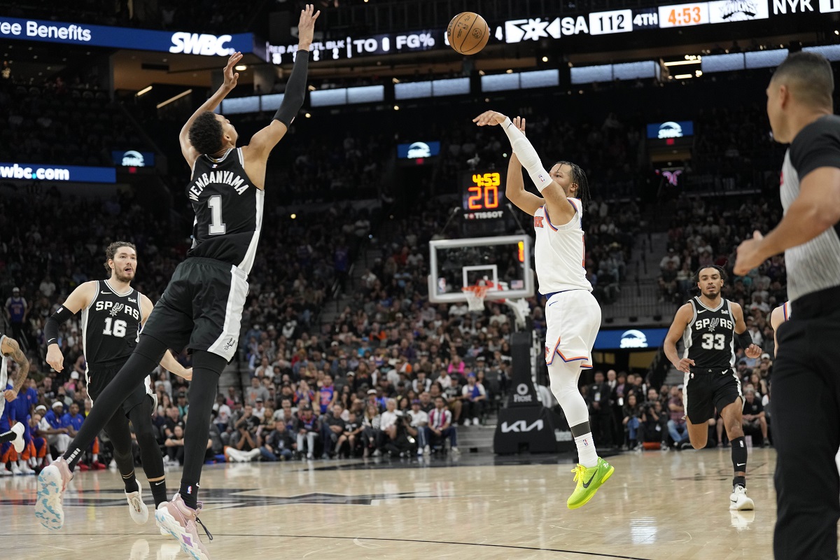 Jalen Brunson (Knicks) devance désormais Victor Wembanyama au classement des ventes de maillots