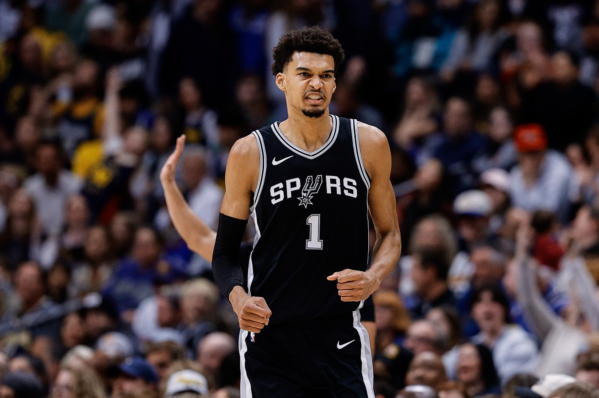 Victor Wembanyama (Spurs) contre les Nuggets