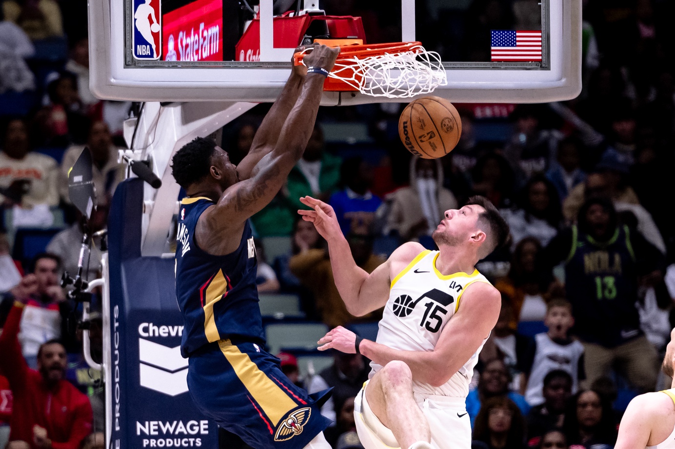 Zion Williamson et les Pelicans