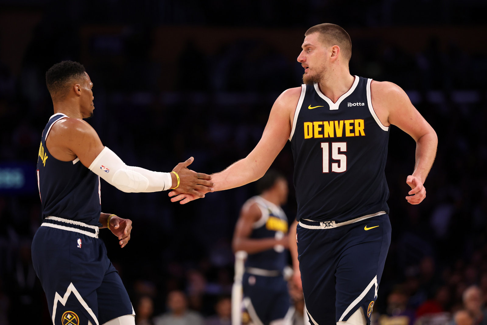 Nikola Jokic Russell Westbrook