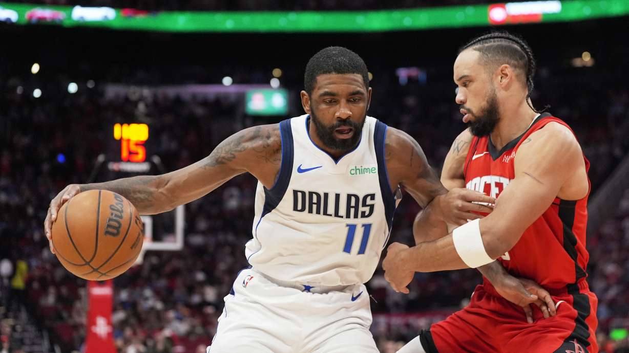 Kyrie Irving avec les Mavericks