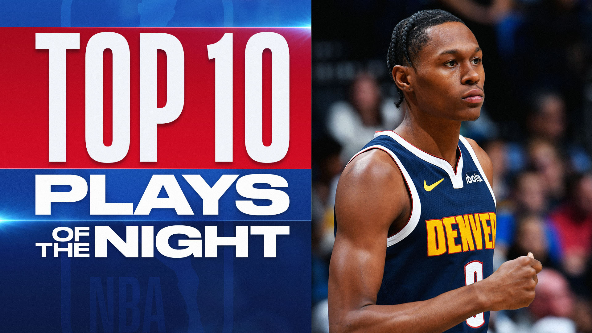 Peyton Watson dans le Top 10 de la nuit