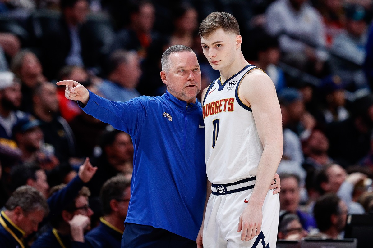 Michael Malone et Christian Braun Russell Westbrook